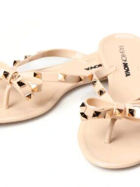 Fashion Nova Sandals Studded with Bow